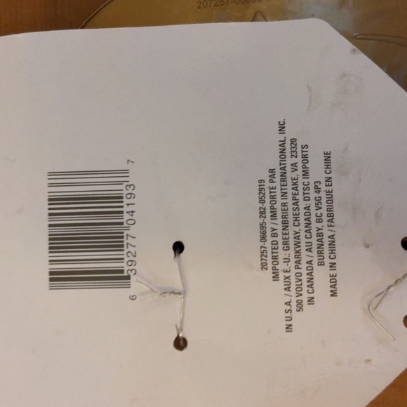 NWT! Plastic Battle Axe Antique Gold - Picture 3 of 5